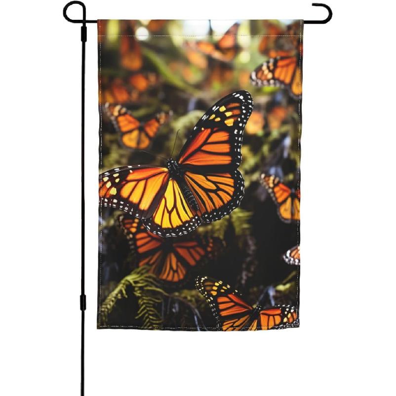 Heaps of Orange Monarch Butterflies Flag Double Sided Printing Garden Flag 12 x 18 Inch Welcome Flags for Outside Yard Flag Outdoor Banner Signs for
Heaps of Orange Monarch Butterflies Flag Double Sided Printing Garden Flag 12 x 18 Inch Welcome Flags for Outside Yard Flag Outdoor Banner Signs for