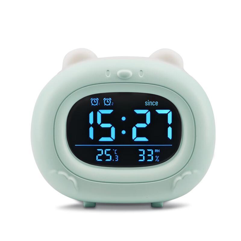 Smart Bear Baby Room Thermometer Hygrometer with Clock & Night Light
Smart Bear Baby Room Thermometer Hygrometer with Clock & Night Light