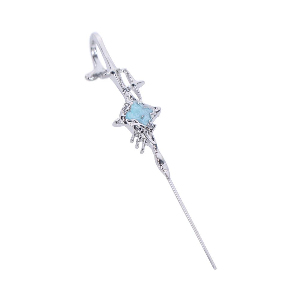 Geometric Front and Back Earrings Temperament Puncture Ear Needle Four-Pointed Star Earrings Girl
Geometric Front and Back Earrings Temperament Puncture Ear Needle Four-Pointed Star Earrings Girl