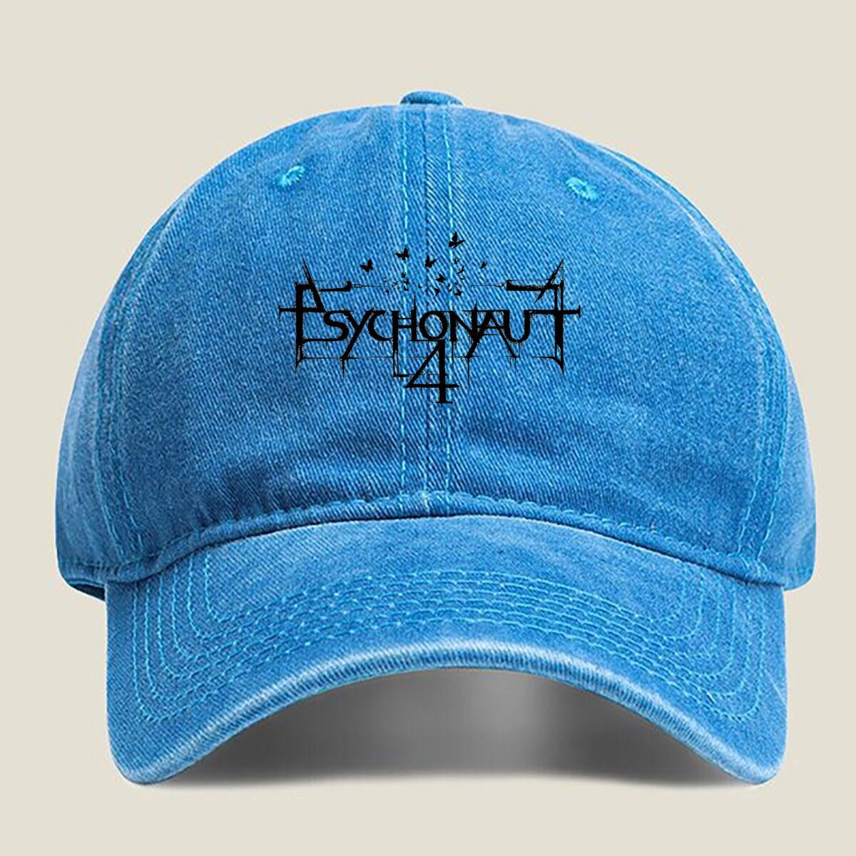 Psychonaut 4 Band Logo Washed Baseball Cap One Size озеро синього кольору
Psychonaut 4 Band Logo Washed Baseball Cap One Size озеро синього кольору