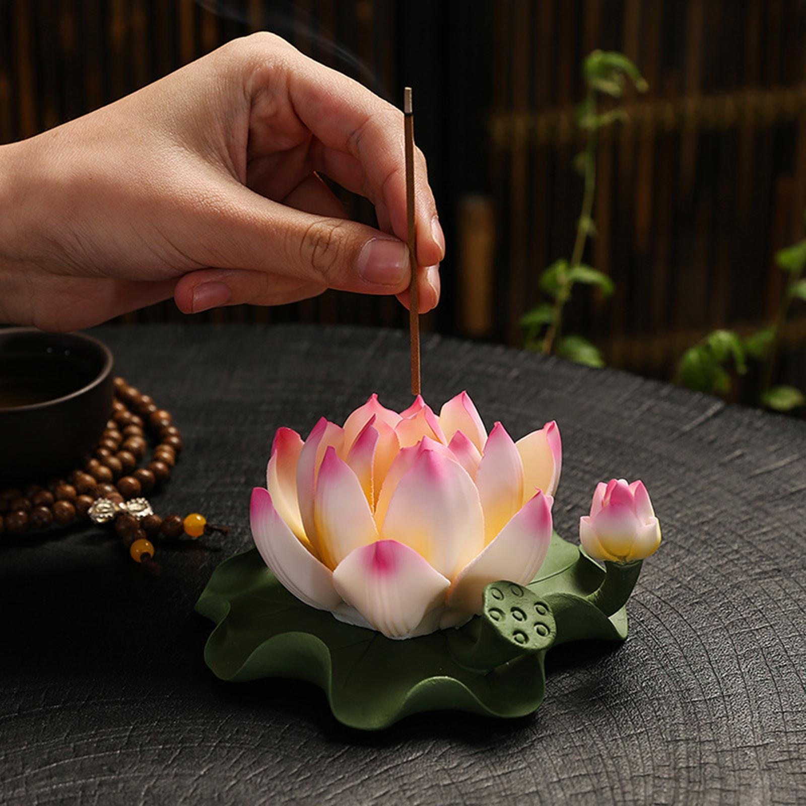 Керамический подсвечник для благовоний в виде цветка, центральный элемент домашнего декора Pink Yellow
Керамический подсвечник для благовоний в виде цветка, центральный элемент домашнего декора Pink Yellow