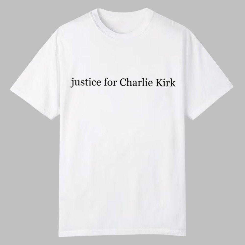 Justice For Charlie Kirk Shirt Cotton Full Size S to 5XL Holiday Gift Unisex T-Shirt M
Justice For Charlie Kirk Shirt Cotton Full Size S to 5XL Holiday Gift Unisex T-Shirt M
