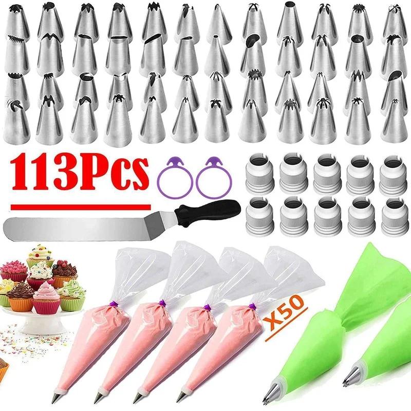 Cake Decorating Tools Set Piping Bag Piping Head Pastry Frosting Scraper Cake Lovers DIY Beginner Kitchen Baking Utensils
Cake Decorating Tools Set Piping Bag Piping Head Pastry Frosting Scraper Cake Lovers DIY Beginner Kitchen Baking Utensils
