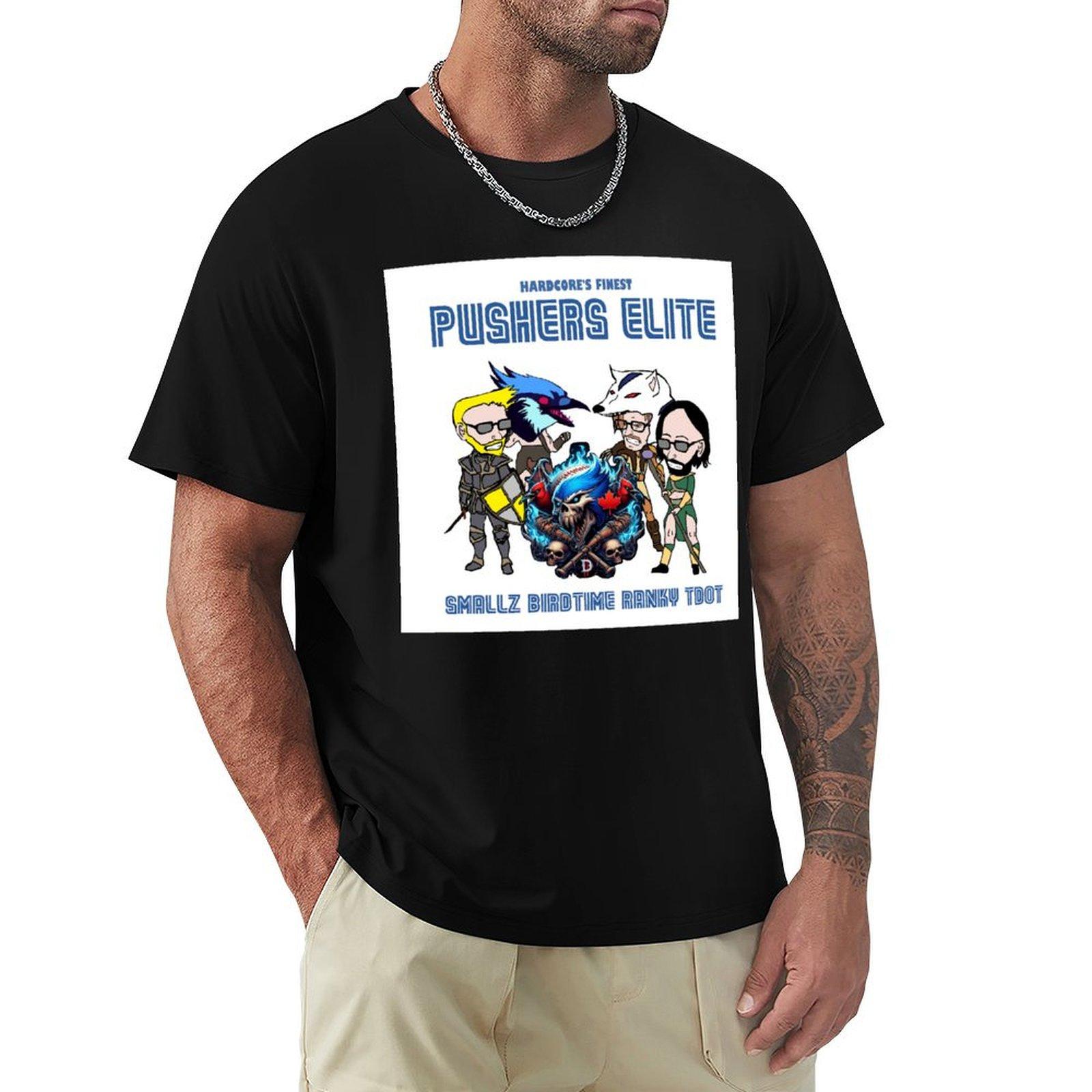 Pushers Elite Full Team TShirt luxury tshirt summer clothes oversized graphic tee tops men tshirt 4XL
Pushers Elite Full Team TShirt luxury tshirt summer clothes oversized graphic tee tops men tshirt 4XL