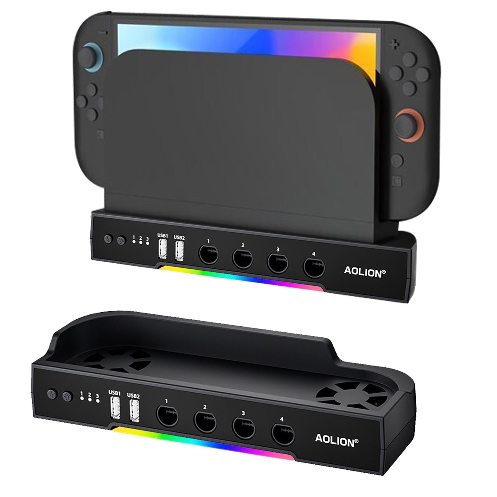 Cooling fan for Switch 2 in Tomistan Cooling stand for Switch Heat Cooling Adjustable RGB lamp Heat dissipation fan for Nintendo Switch Heat
Cooling fan for Switch 2 in Tomistan Cooling stand for Switch Heat Cooling Adjustable RGB lamp Heat dissipation fan for Nintendo Switch Heat