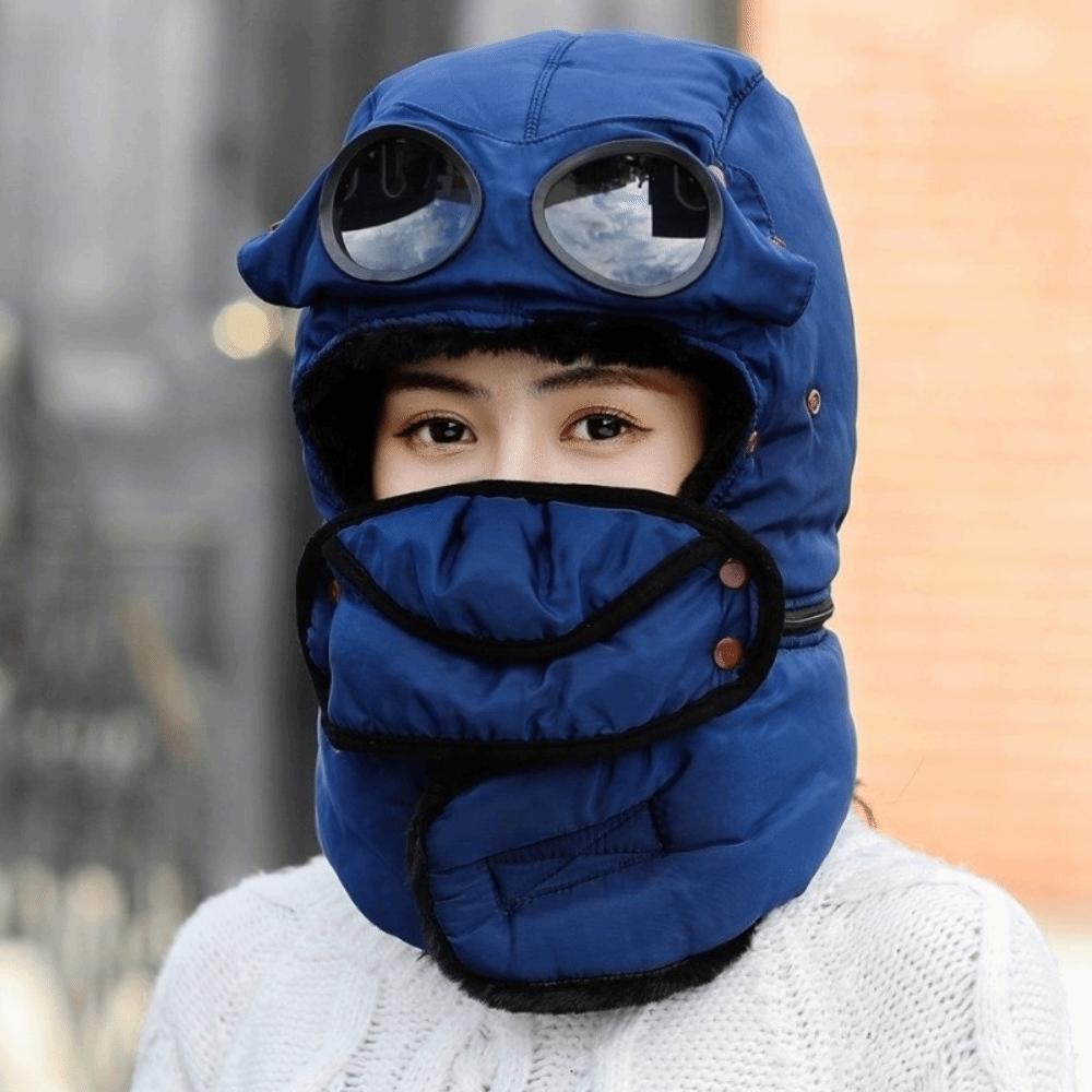 Fashion Detachable Mask Winter Thermal Hat Full Face Thick Earflap Bomber Hats Anti-Fog 4 in 1 Ski Mask Caps For Women Man темно-синий
Fashion Detachable Mask Winter Thermal Hat Full Face Thick Earflap Bomber Hats Anti-Fog 4 in 1 Ski Mask Caps For Women Man темно-синий