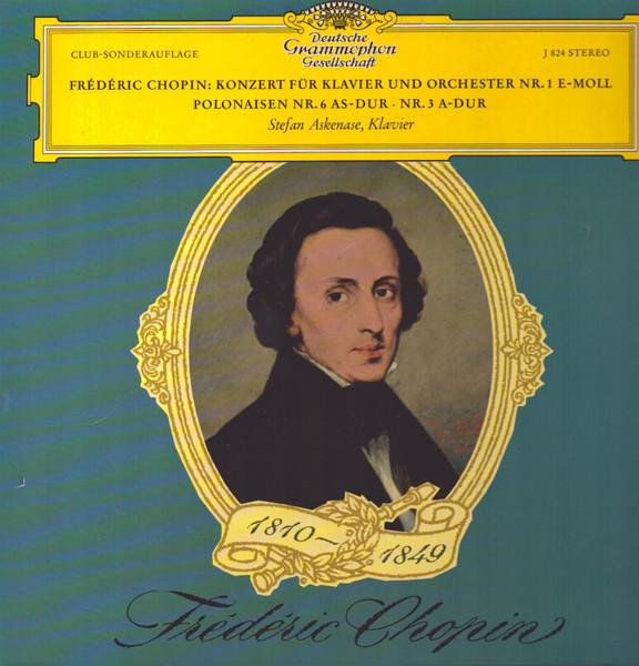 LP Record FRDRIC CHOPIN STEFAN ASKENASE Klavierkonzert Nr.2 EMoll Polonai J824 Deutsche Grammo Germany Classical Used
LP Record FRDRIC CHOPIN STEFAN ASKENASE Klavierkonzert Nr.2 EMoll Polonai J824 Deutsche Grammo Germany Classical Used
