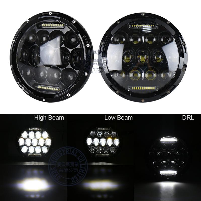 Фара Wrangler круглая75WПрименимо JeepJEEPWrangler Дальнее и ближнее Everbright Light CarLEDфара Black Background
Фара Wrangler круглая75WПрименимо JeepJEEPWrangler Дальнее и ближнее Everbright Light CarLEDфара Black Background