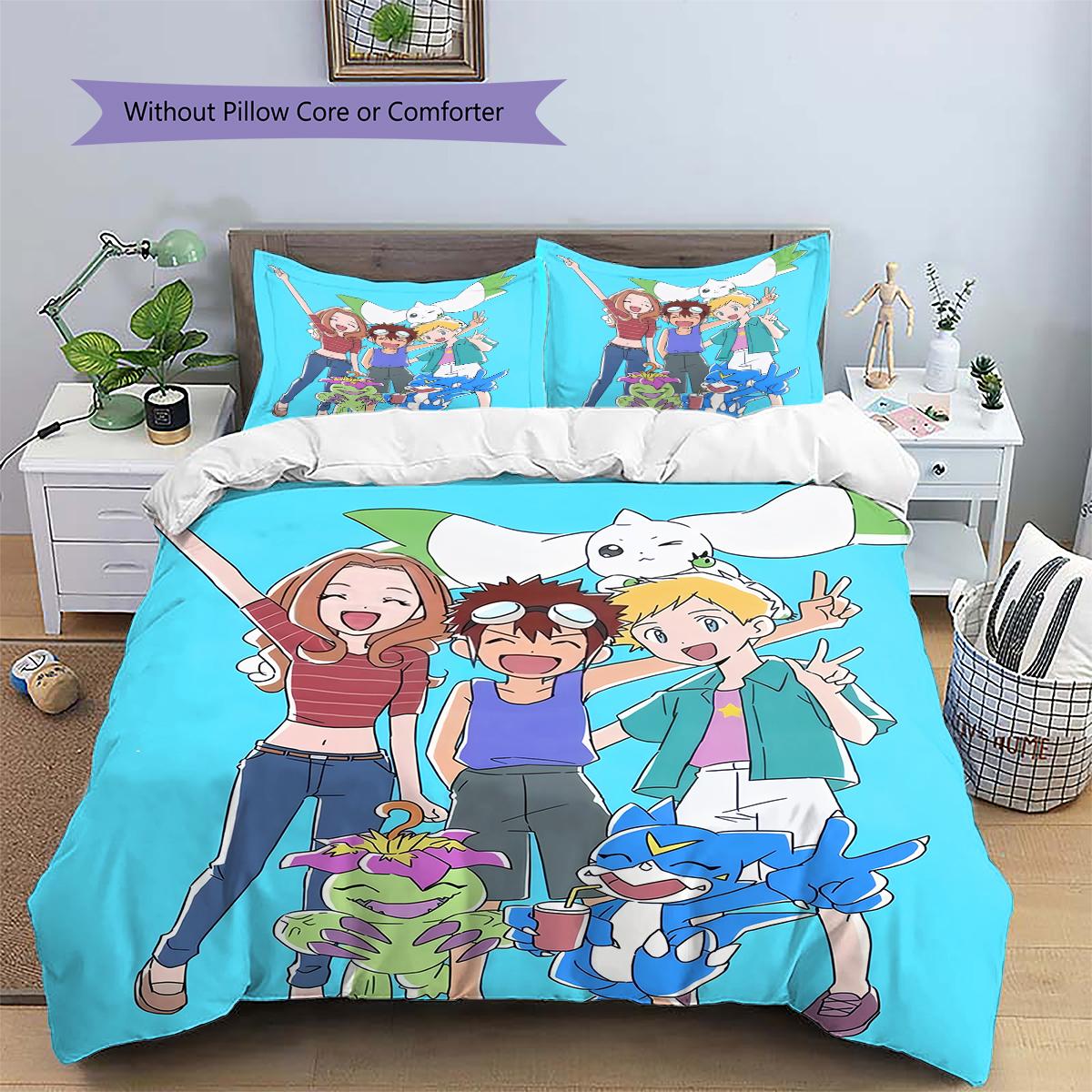 Digimon Love Partner Duvet Cover & Pillowcases, Digimon Fan Bedroom Bedding, Perfect Gift.chl 135x200cm
Digimon Love Partner Duvet Cover & Pillowcases, Digimon Fan Bedroom Bedding, Perfect Gift.chl 135x200cm