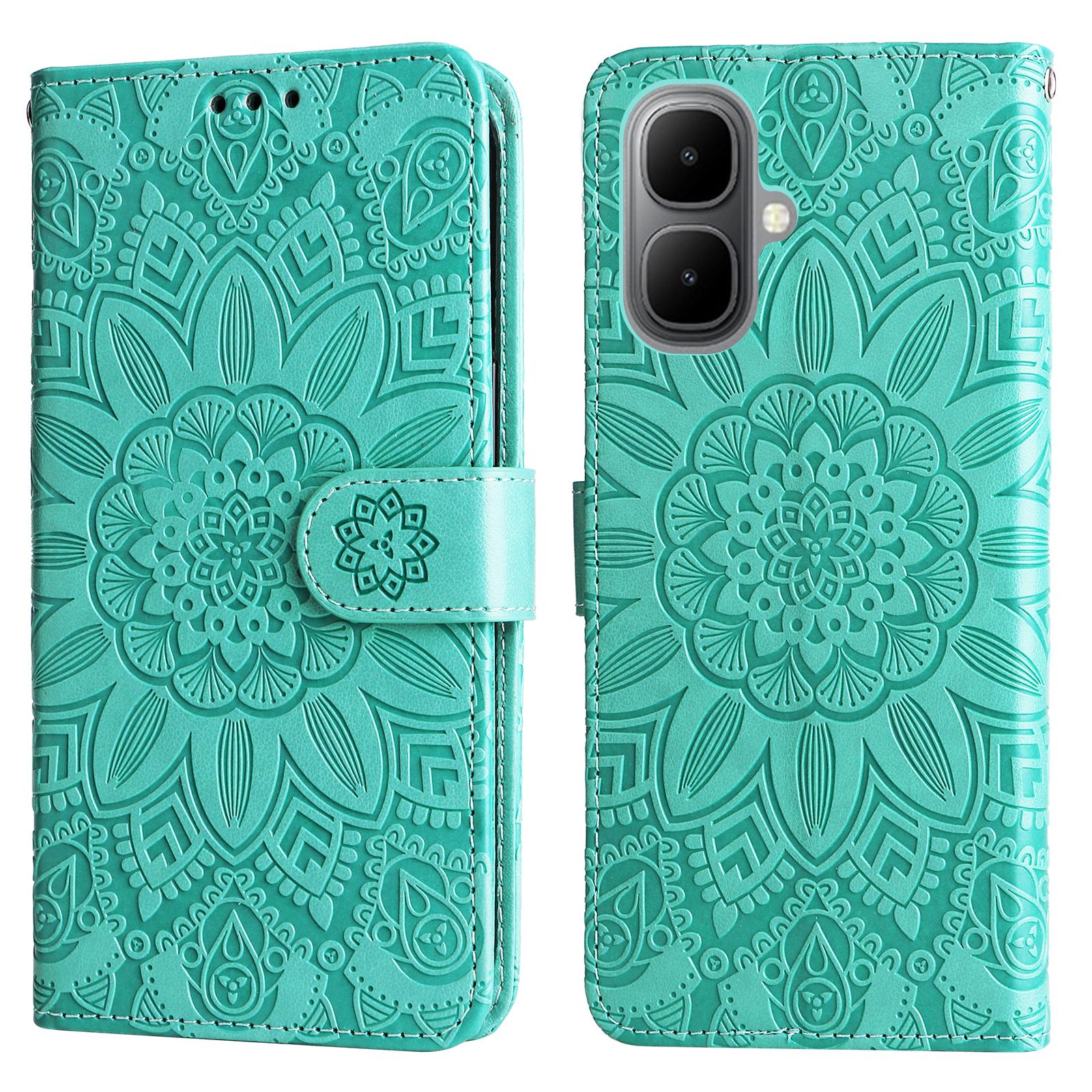 For TECNO Pop 10/Infinix Smart 10 Case Sunflower Imprint Leather Wallet Phone Cover Green
For TECNO Pop 10/Infinix Smart 10 Case Sunflower Imprint Leather Wallet Phone Cover Green