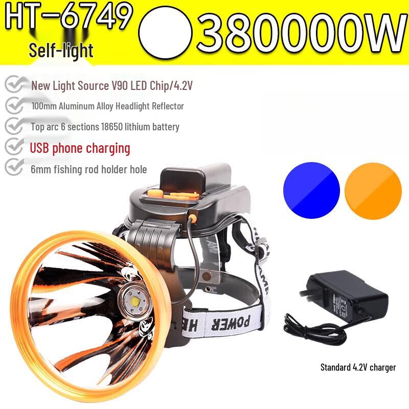 Jun Ding Camp P100 Rechargeable Headlamp
Jun Ding Camp P100 Rechargeable Headlamp