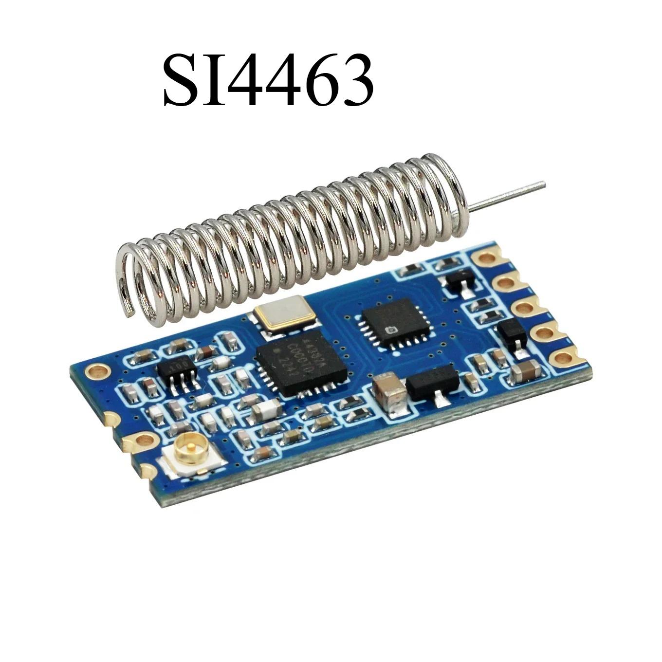 HC-12 SI4463 wireless microcontroller serial, 433 long-range, 1000M with antenna for Bluetooth
HC-12 SI4463 wireless microcontroller serial, 433 long-range, 1000M with antenna for Bluetooth