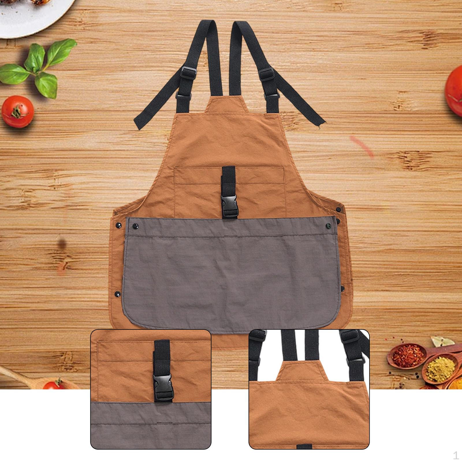 Apron Adjustable Strap Multipurpose Front Pocket for Women Men Server Cafe Studio Crafting caramel
Apron Adjustable Strap Multipurpose Front Pocket for Women Men Server Cafe Studio Crafting caramel