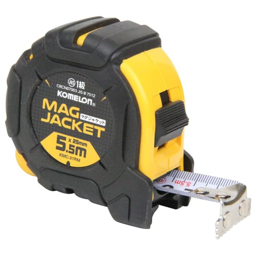 Komelon Convex Mag Jacket 25 Tape, 25mm Wide, 5.5m, KMC-31RM
Komelon Convex Mag Jacket 25 Tape, 25mm Wide, 5.5m, KMC-31RM