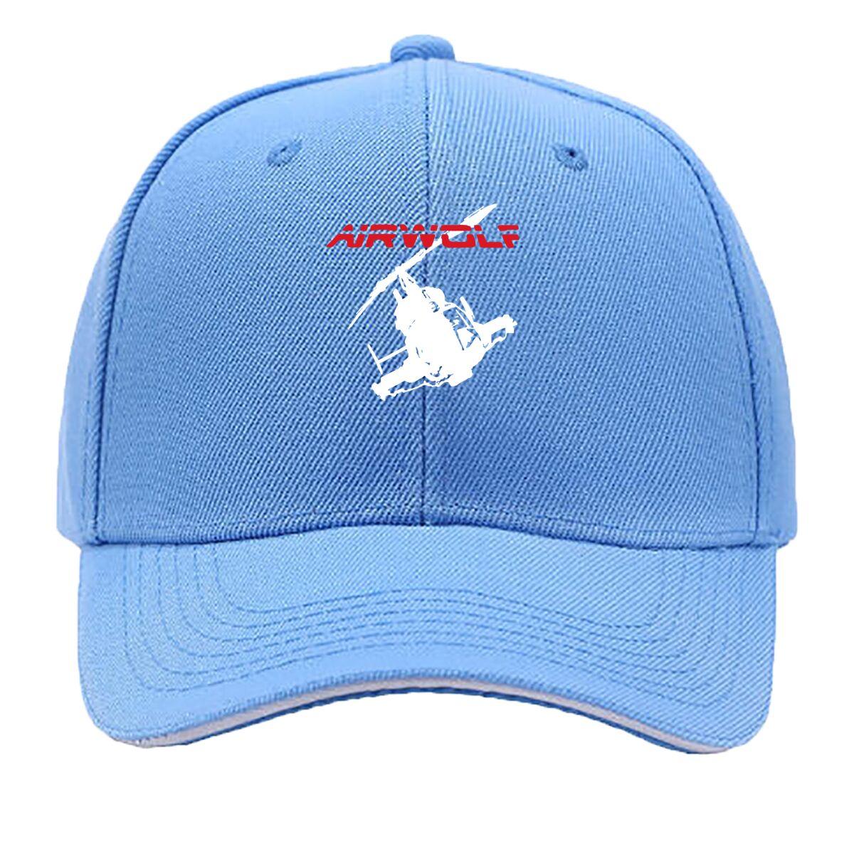 Airwolf design with a helicopter symbol, celebrating a classic TV series and its iconic elements Sandwich Baseball Cap One Size світло-синій колір
Airwolf design with a helicopter symbol, celebrating a classic TV series and its iconic elements Sandwich Baseball Cap One Size світло-синій колір