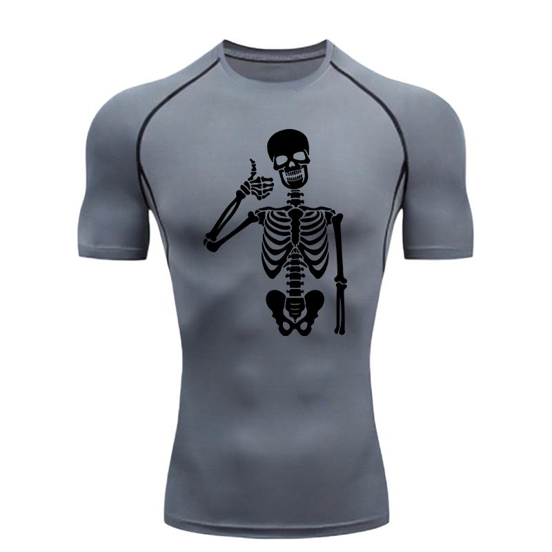 Skeleton Giving A Thumbs Up Print Men s Sports T-shirt Training Fitness Compression Workout T-Shirt Men s T-shirt Gym Wear S
Skeleton Giving A Thumbs Up Print Men s Sports T-shirt Training Fitness Compression Workout T-Shirt Men s T-shirt Gym Wear S