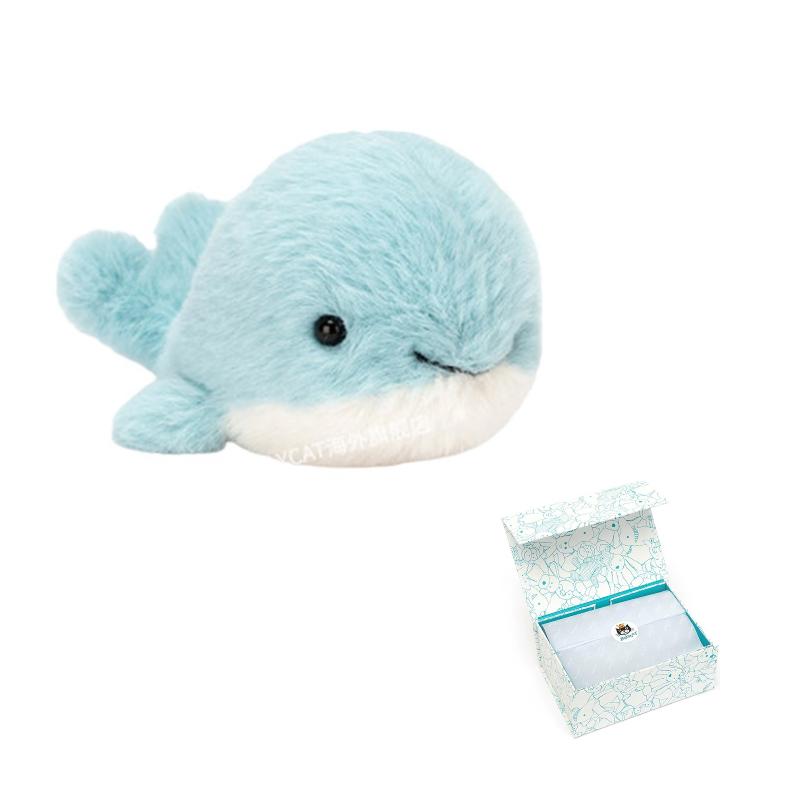 JELLYCAT Ocean Series Animal Whale Cute Blue Doll Plush Doll 10cm high Blue Box
JELLYCAT Ocean Series Animal Whale Cute Blue Doll Plush Doll 10cm high Blue Box