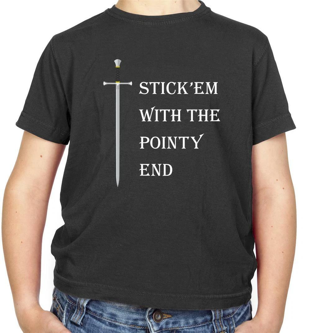 Stick em With The Pointy End Kids T-Shirt - TV - Needle Sword - ASOIAF - GOT 120
Stick em With The Pointy End Kids T-Shirt - TV - Needle Sword - ASOIAF - GOT 120