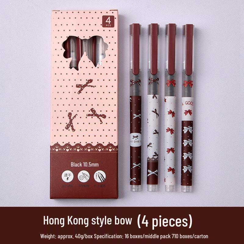 Набор мультяшных ручек-роллеров с чернилами, 0,5 мм, игольчатый наконечник, быстросохнущая черная гелевая ручка для студентов 0.5mm
Набор мультяшных ручек-роллеров с чернилами, 0,5 мм, игольчатый наконечник, быстросохнущая черная гелевая ручка для студентов 0.5mm