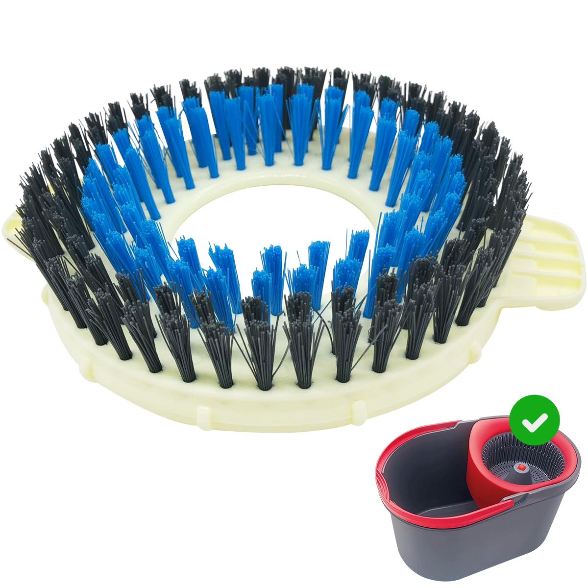 Universal Floor Scrub Brush and Microfiber Mop Head for Hurricane, Mopnad, casabella and Other 360 Spin Mop (NO Bucket)
Universal Floor Scrub Brush and Microfiber Mop Head for Hurricane, Mopnad, casabella and Other 360 Spin Mop (NO Bucket)