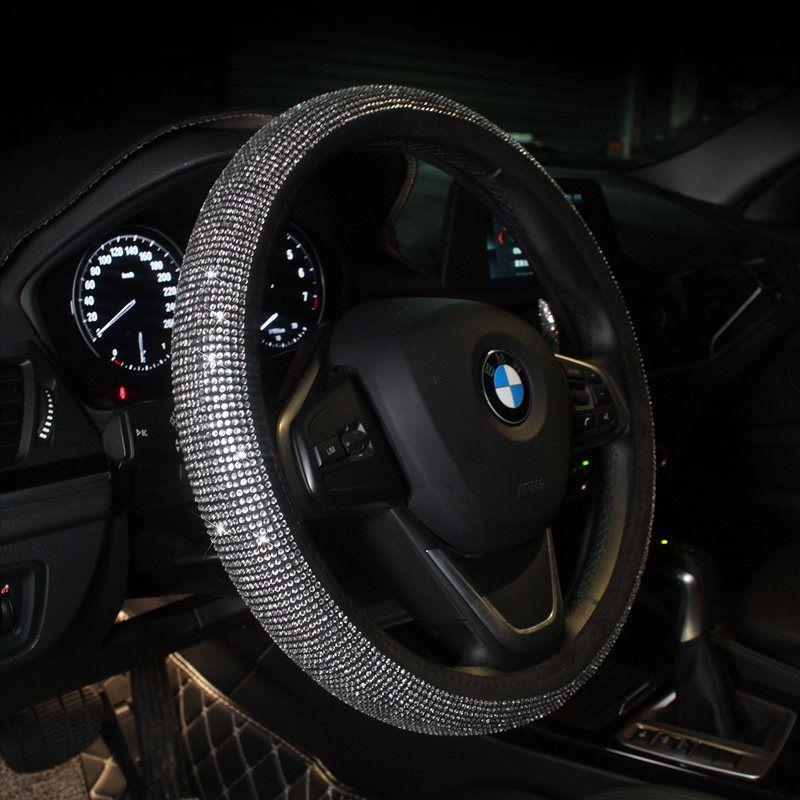 Arrival Fashion and Fully-Jewelled Car Steering Wheel Cover Female All Year Round Neutral Crystal Flash Diamond Non Slip D Type Steering Wheel Cover 1 piece First-Class White Diamond Model-Round
Arrival Fashion and Fully-Jewelled Car Steering Wheel Cover Female All Year Round Neutral Crystal Flash Diamond Non Slip D Type Steering Wheel Cover 1 piece First-Class White Diamond Model-Round