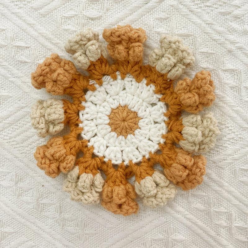 Colorful 12cm Round Placemat Crochet Petals Table Mat Pad Handmade Cotton Pad Cup Dish Coaster Decor Kitchen Supplies Wholesale diameter 12cm&round petals
Colorful 12cm Round Placemat Crochet Petals Table Mat Pad Handmade Cotton Pad Cup Dish Coaster Decor Kitchen Supplies Wholesale diameter 12cm&round petals