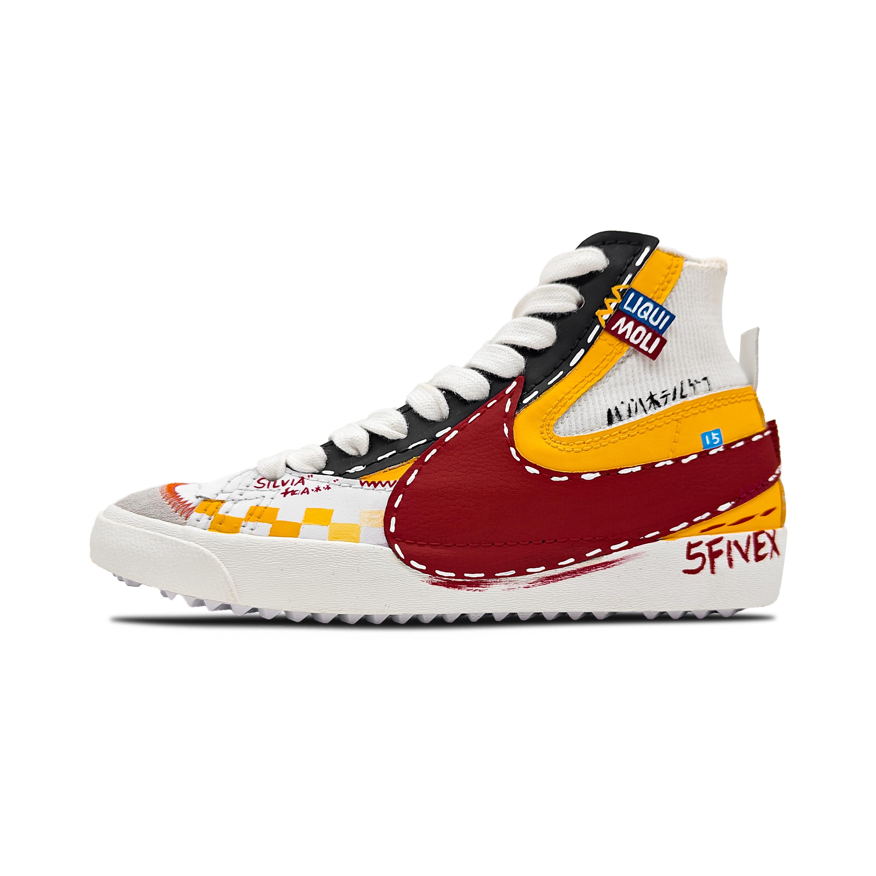 Nike Blazer Slip Resistant Mid top Skateboard Shoes Unisex White Red DD3111-100(Team443-S15) 42.5
Nike Blazer Slip Resistant Mid top Skateboard Shoes Unisex White Red DD3111-100(Team443-S15) 42.5