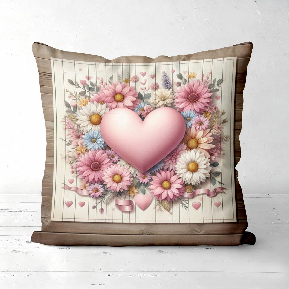 Floral Heart Patterned Cushion Covers for Home Decor Polyester pillowcase, sofa decorative cushion cov Headboard Pillow 45x45cm
Floral Heart Patterned Cushion Covers for Home Decor Polyester pillowcase, sofa decorative cushion cov Headboard Pillow 45x45cm