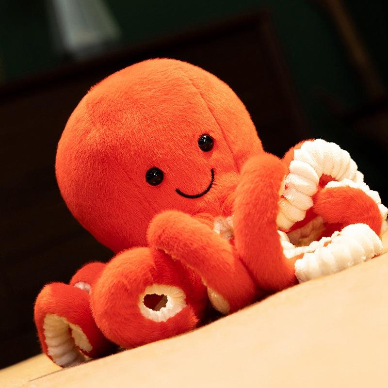 Simulation Little Octopus Doll Plush Toy Octopus Doll Ragdoll Children S Birthday Gift Decorative Pendulum 17 cm (0.25kg)
Simulation Little Octopus Doll Plush Toy Octopus Doll Ragdoll Children S Birthday Gift Decorative Pendulum 17 cm (0.25kg)