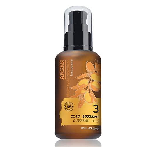 eLGON AR (Argan) Supreme Oil 100ml: For dryness, shine, firmness, and resilience.
eLGON AR (Argan) Supreme Oil 100ml: For dryness, shine, firmness, and resilience.