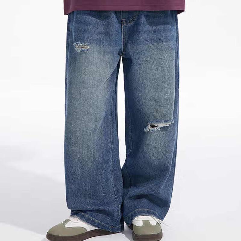 Zhimu Kids Boys Washed Ripped Denim Jeans 140
Zhimu Kids Boys Washed Ripped Denim Jeans 140