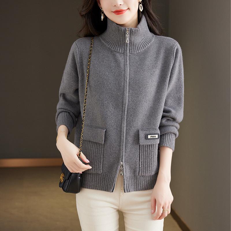 Женский свитер на молнии, куртка, для весны и осени, кардиган из рыхлой вязки 3XL серый
Женский свитер на молнии, куртка, для весны и осени, кардиган из рыхлой вязки 3XL серый