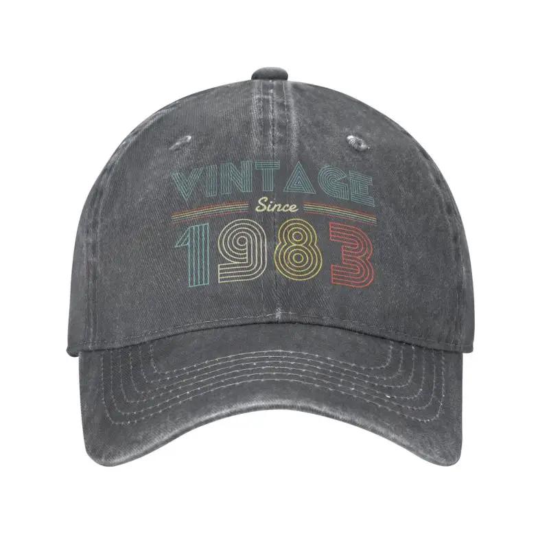 Classic Cotton Vintage Since 1983 40th Birthday Baseball Cap for Men Women Custom Adjustable Unisex Dad Hat Spring Adjustable
Classic Cotton Vintage Since 1983 40th Birthday Baseball Cap for Men Women Custom Adjustable Unisex Dad Hat Spring Adjustable