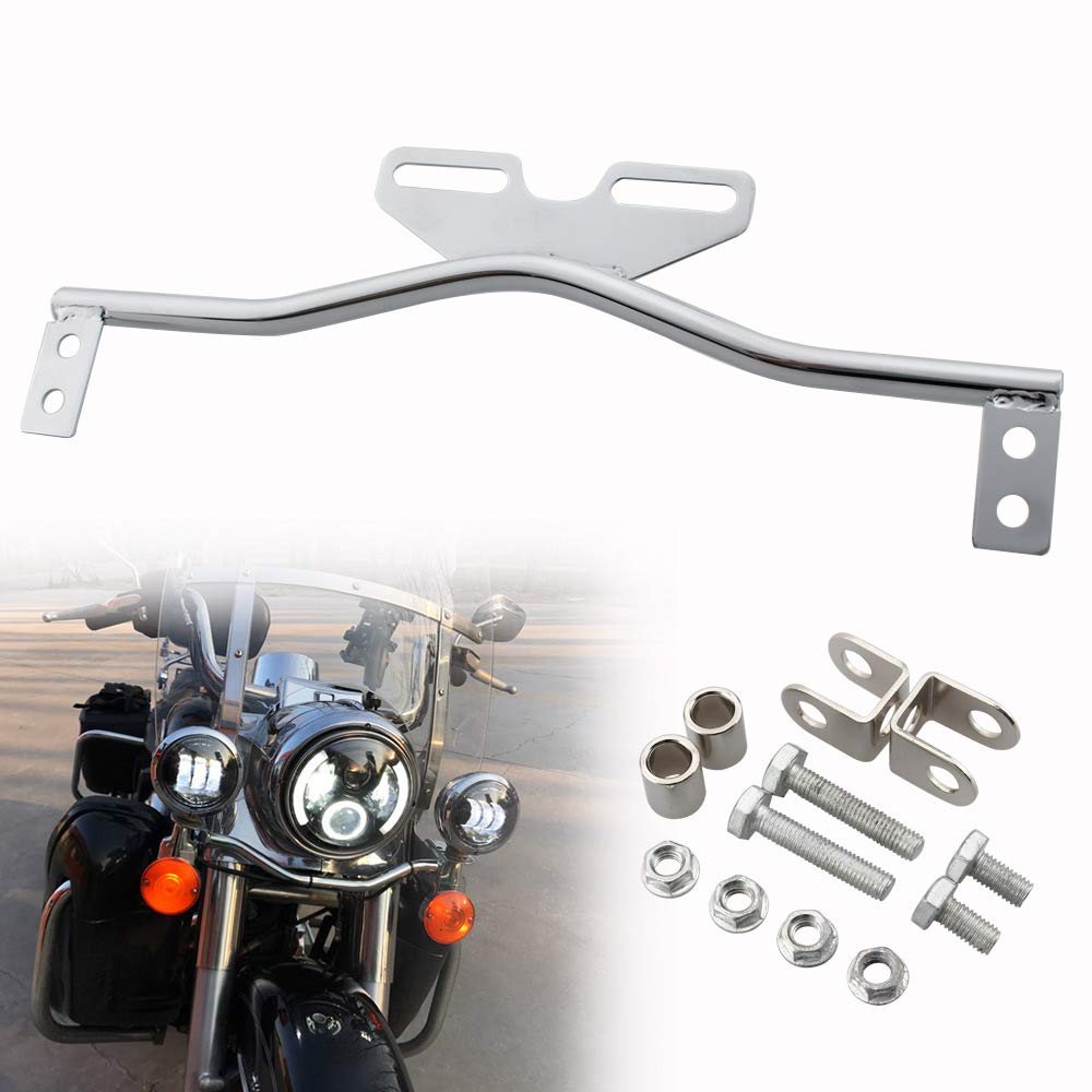CHELHEAD 4.5-inch Fog Light Bracket Mounting Kit for Harley, Left and Right Set, LED Lamp Stays, Silver, Waterproof, Easy Installation for Motorcycles
CHELHEAD 4.5-inch Fog Light Bracket Mounting Kit for Harley, Left and Right Set, LED Lamp Stays, Silver, Waterproof, Easy Installation for Motorcycles