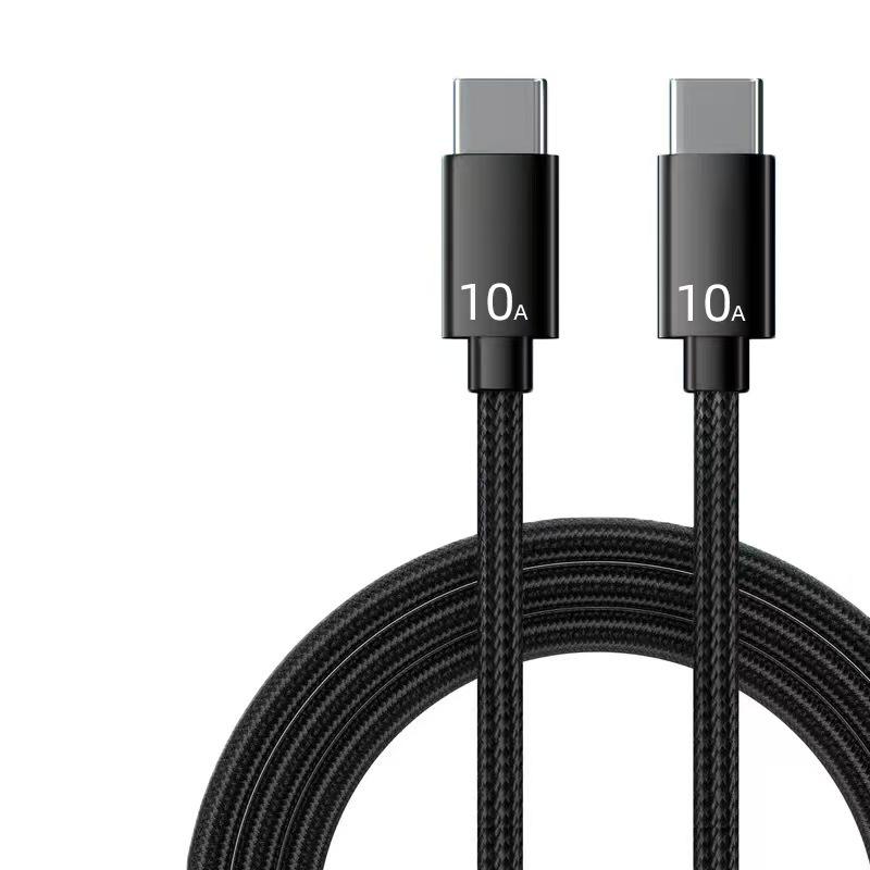 10A Dual Type-C 120W Fast Charging Cable for Apple 15, Huawei, and Laptops Dual Type-C 25cm
10A Dual Type-C 120W Fast Charging Cable for Apple 15, Huawei, and Laptops Dual Type-C 25cm