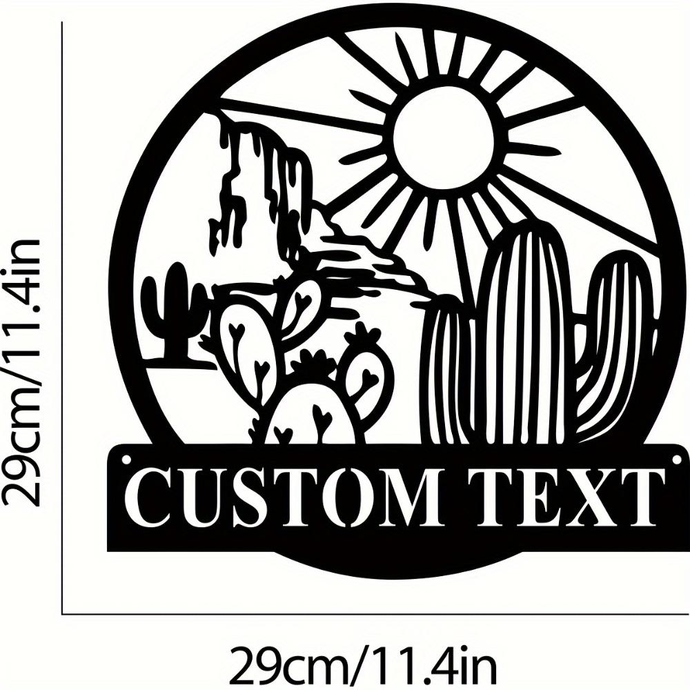 Metal Cactus Wall Art Vintage Home Decor Unique Gift for Garden Hanging Sign
Metal Cactus Wall Art Vintage Home Decor Unique Gift for Garden Hanging Sign