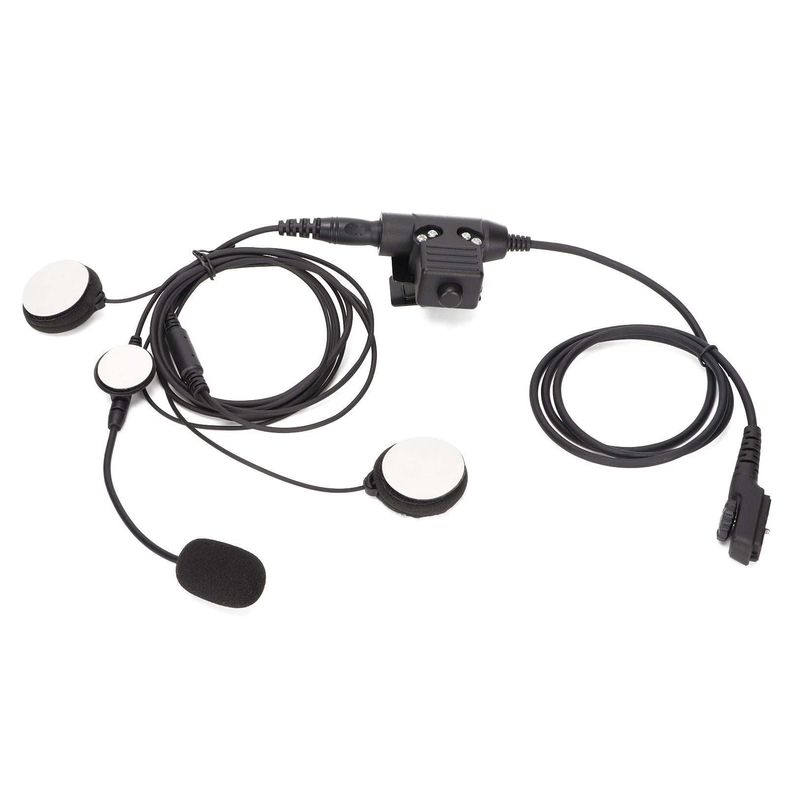 7,1 мм гарнитура для шлема двусторонняя мотоциклетная гарнитура с U94 PTT для Hytera PD‑780 PD‑785 PD‑788
7,1 мм гарнитура для шлема двусторонняя мотоциклетная гарнитура с U94 PTT для Hytera PD‑780 PD‑785 PD‑788