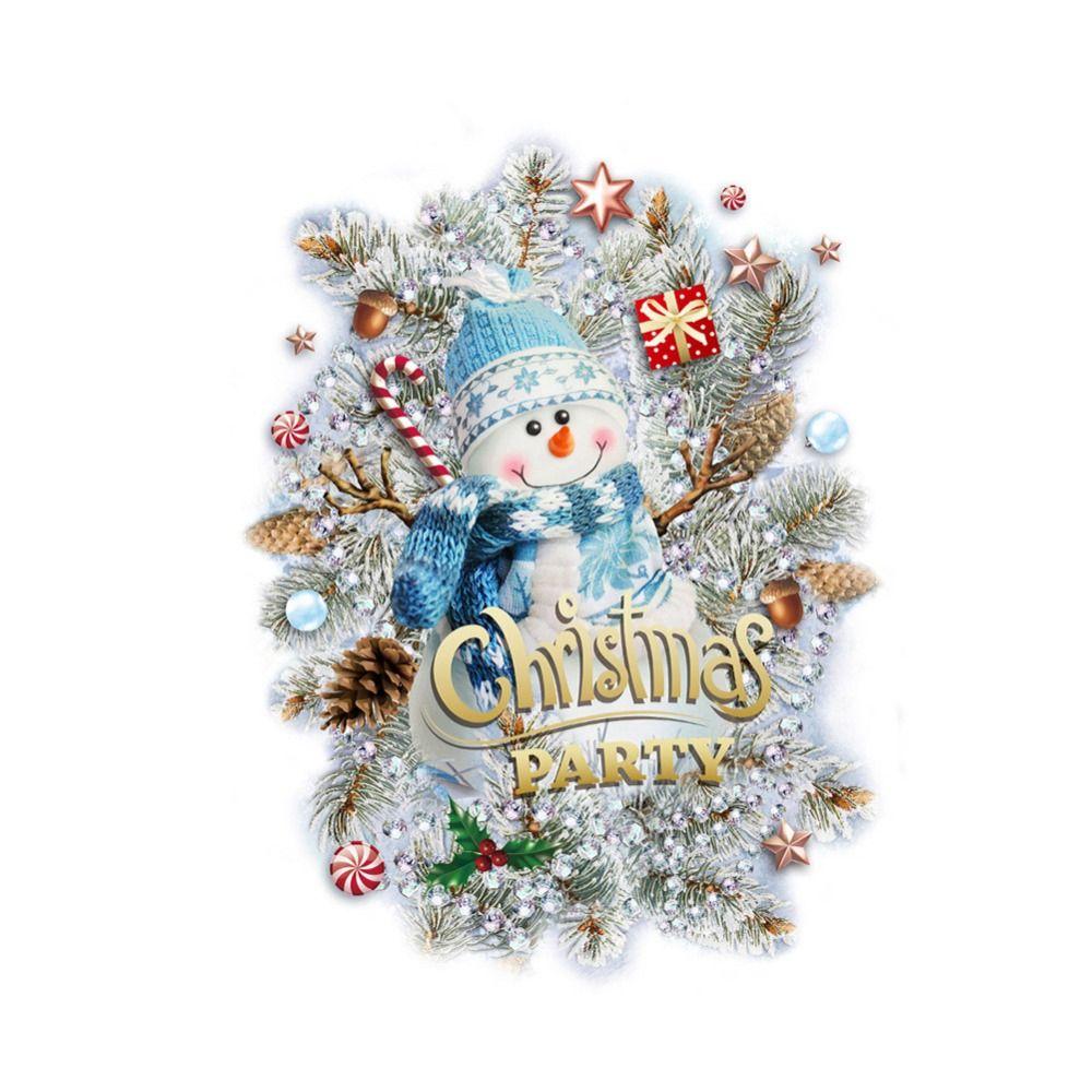 Waterproof Xmas Tree Snowman Decals Removable Snowman Window Sticker Background Wall Snowman
Waterproof Xmas Tree Snowman Decals Removable Snowman Window Sticker Background Wall Snowman