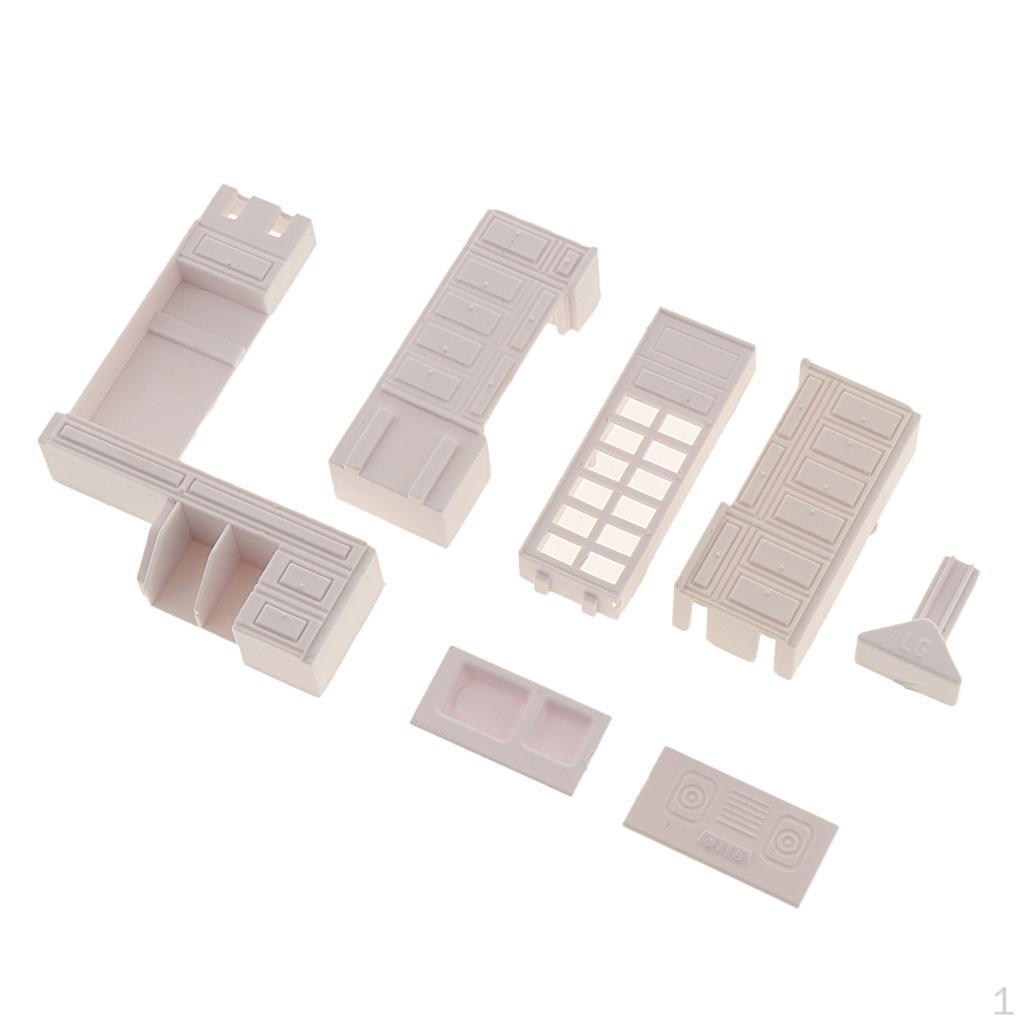 DIY Table Building Model Kitchen Furniture Cabinets Set 1/50 O Scale
DIY Table Building Model Kitchen Furniture Cabinets Set 1/50 O Scale