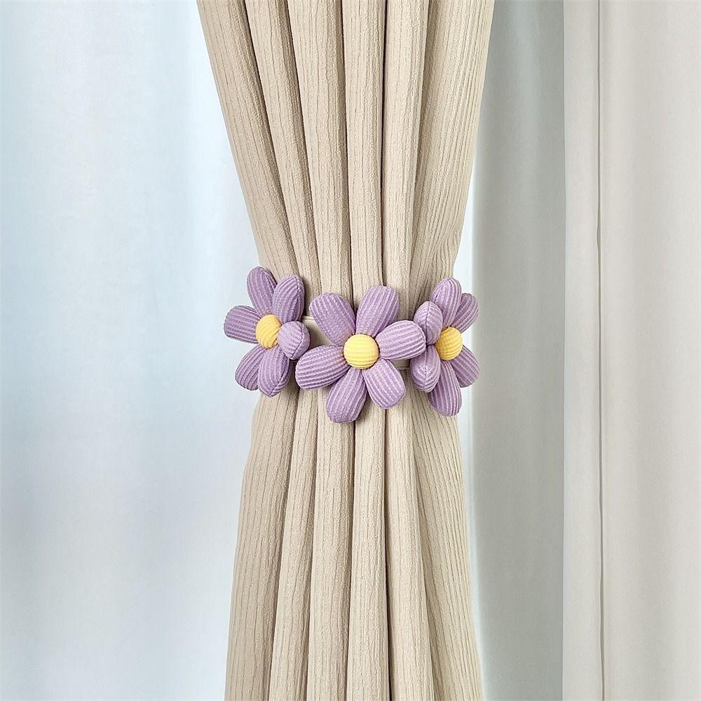 2Pcs Colorful Curtain Ties Flower Shape Decorative Rope Flower Curtain Buckles for Window Treatment
2Pcs Colorful Curtain Ties Flower Shape Decorative Rope Flower Curtain Buckles for Window Treatment