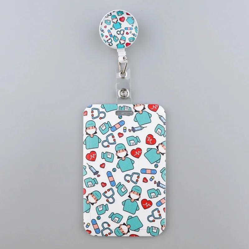 Hospital Card Holder Retractable Badges Reel Doctor Nurse Exhibition Business Card Badge Holder Case Office Keychain Accessories
Hospital Card Holder Retractable Badges Reel Doctor Nurse Exhibition Business Card Badge Holder Case Office Keychain Accessories