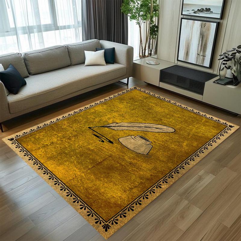 Vintage Compass Pen Area Rug Carpet Mat Rug Home Decoration Retro Pattern Non Slip Floor Rug for Living Room Bedroom Decor 40X60CM
Vintage Compass Pen Area Rug Carpet Mat Rug Home Decoration Retro Pattern Non Slip Floor Rug for Living Room Bedroom Decor 40X60CM