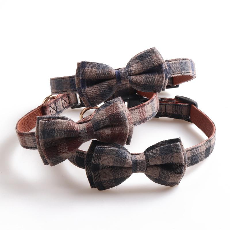 Новый ошейник для собак Aminger + клетчатый ошейник для домашних животных + винтажный ошейник с бантиком +
Новый ошейник для собак Aminger + клетчатый ошейник для домашних животных + винтажный ошейник с бантиком +