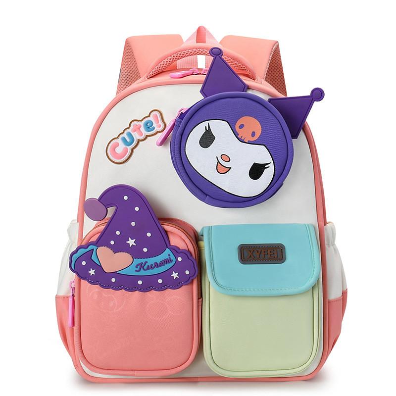 Childrens Cartoon Kuromi Backpack With Breathable Nylon For Kindergarten And School Use Pink
Childrens Cartoon Kuromi Backpack With Breathable Nylon For Kindergarten And School Use Pink