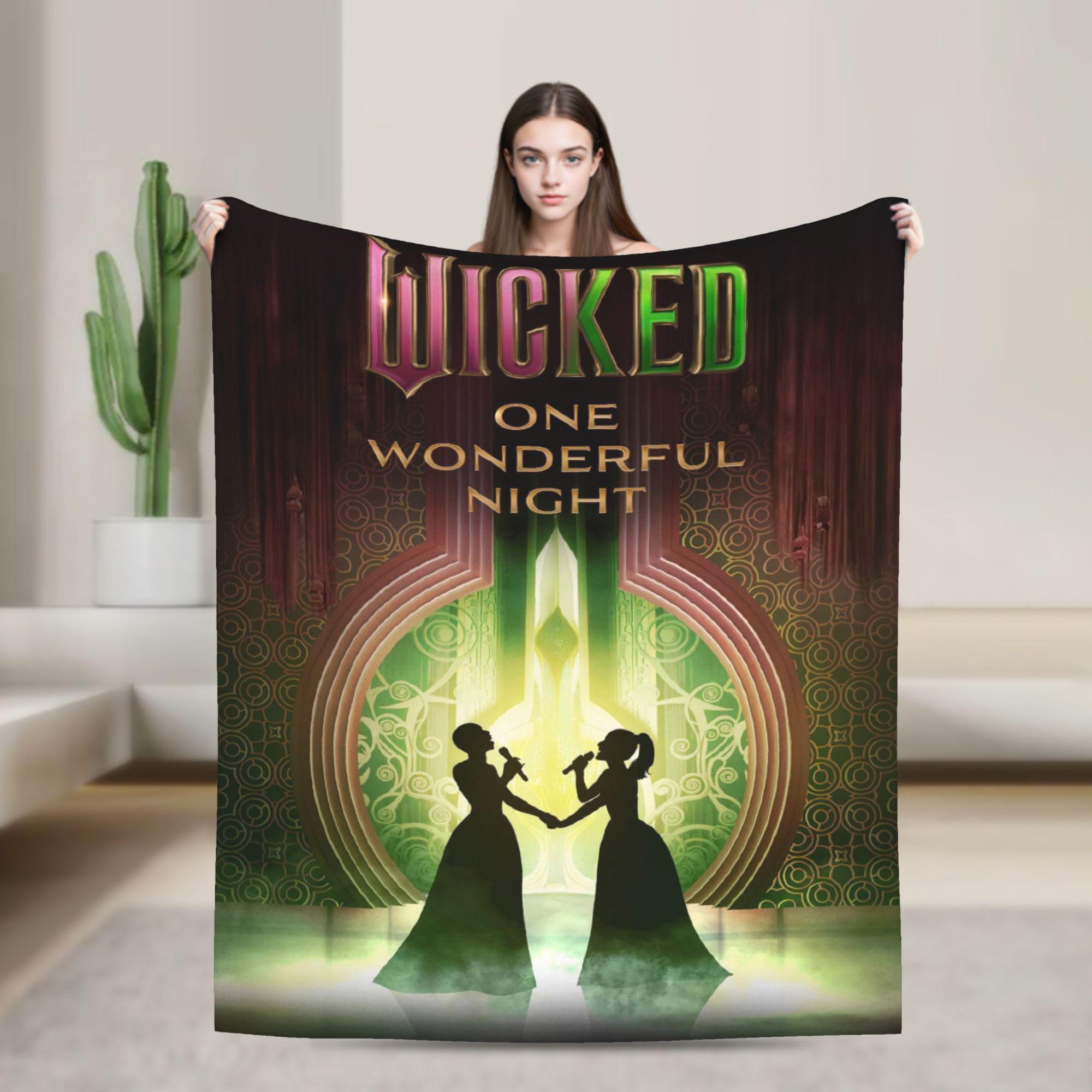 Wicked 2 Fiyero Plush Blanket Girls Boys Flannel Throw Blanket For Bedroom Super Warm Design Quality Bedspread Gift 80x120cm
Wicked 2 Fiyero Plush Blanket Girls Boys Flannel Throw Blanket For Bedroom Super Warm Design Quality Bedspread Gift 80x120cm