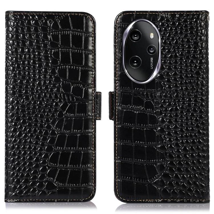 Чехол для Honor 100 Pro 5G с крокодиловой текстурой из натуральной коровьей кожи, блокирующий RFID-метки
Чехол для Honor 100 Pro 5G с крокодиловой текстурой из натуральной коровьей кожи, блокирующий RFID-метки