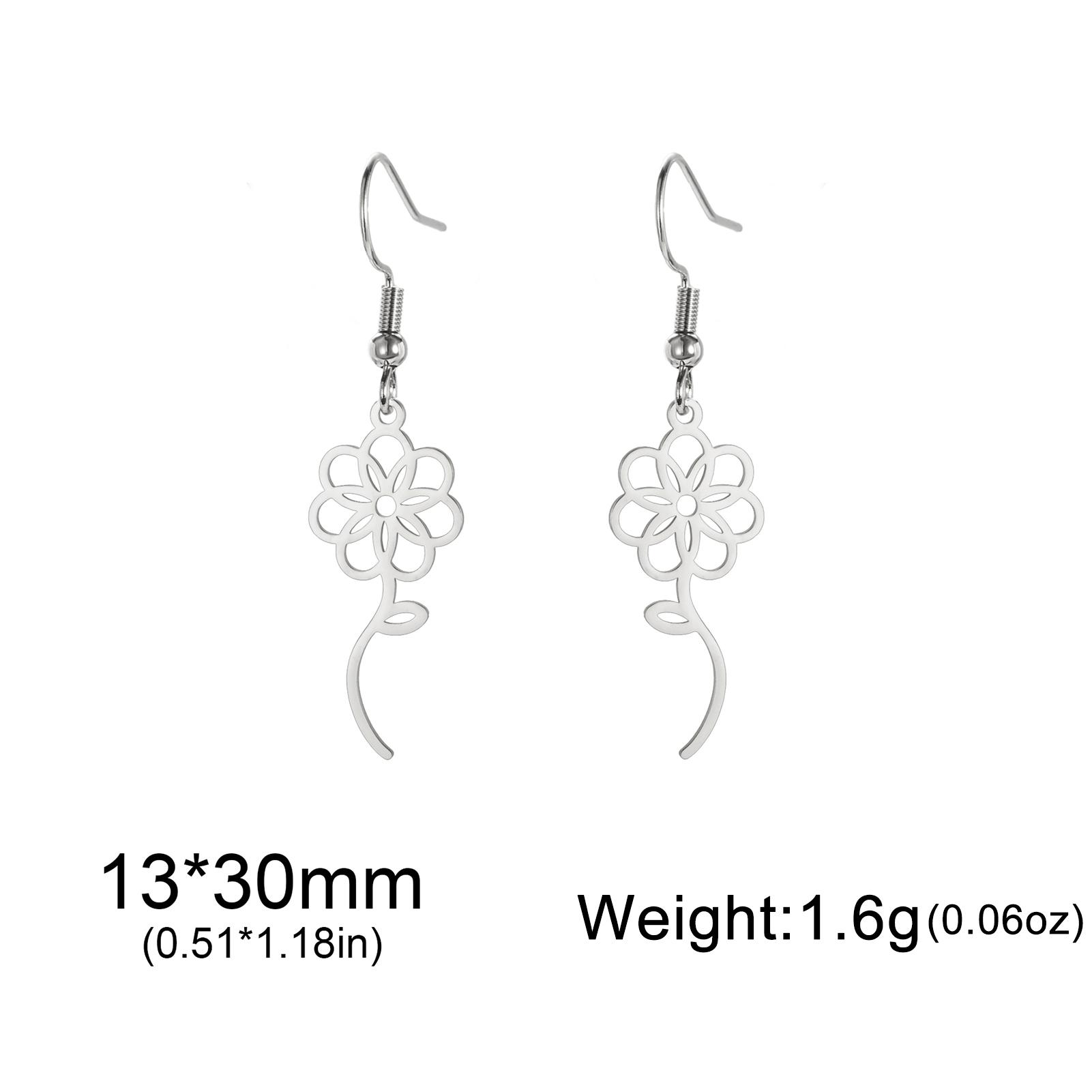 Cazador Flower Drop Earrings for Women Girls 2026 Jewelry Stainless Steel Dangle Earrings Mother s Day Gifts New Wholesale
Cazador Flower Drop Earrings for Women Girls 2026 Jewelry Stainless Steel Dangle Earrings Mother s Day Gifts New Wholesale