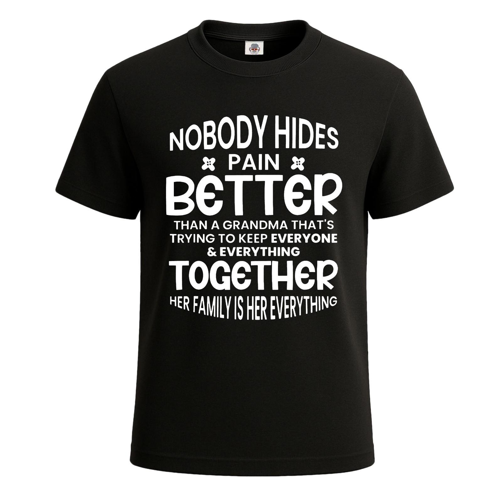 Nobody Hidee Pain Better Joke Gift Mens T Shirt Funny Novelty Party Tee Top S разноцветный
Nobody Hidee Pain Better Joke Gift Mens T Shirt Funny Novelty Party Tee Top S разноцветный