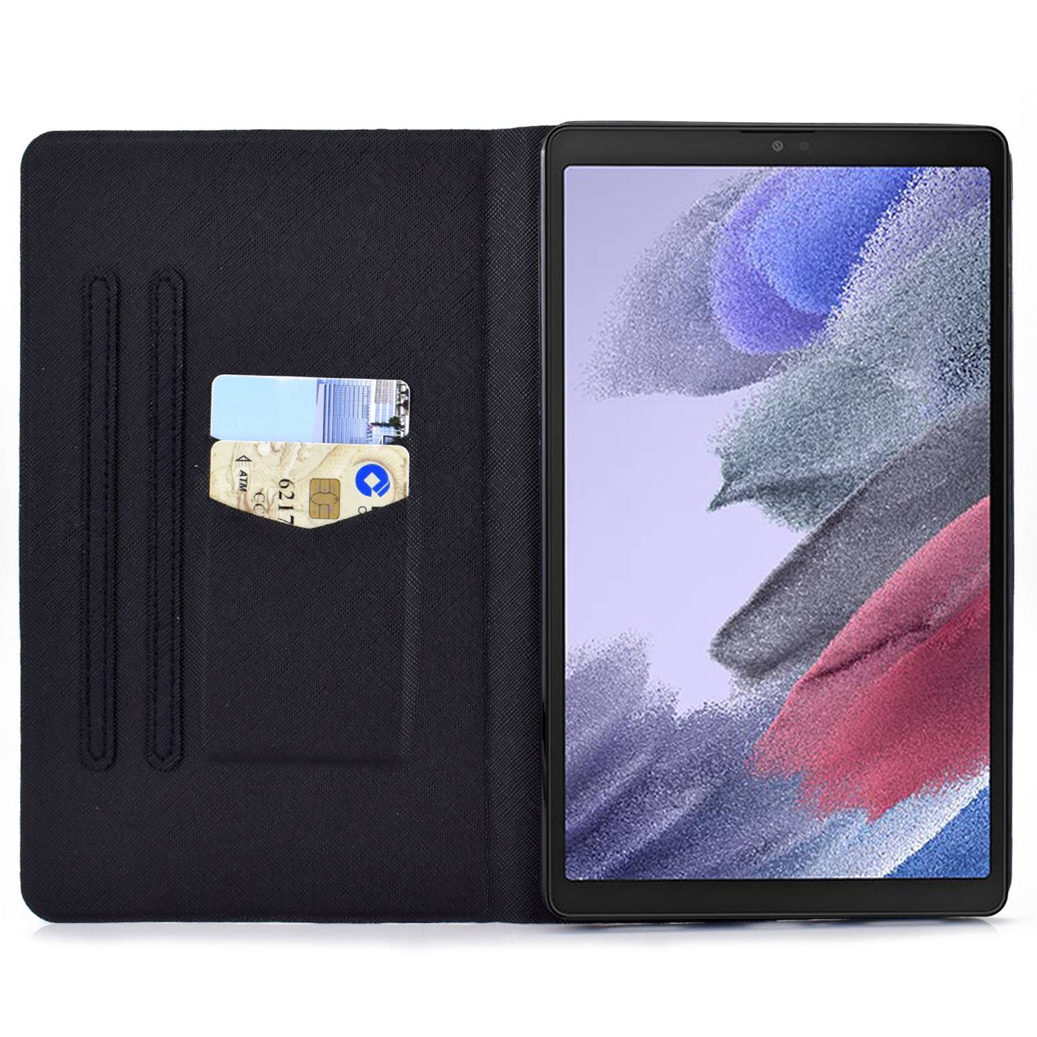 For Samsung Galaxy Tab A7 Lite 8.7-inch T220/T225 Card Slots Design Pattern Printing Cover Tablet Shockproof Shell Case with Adjustable Stand Colorful Pony
For Samsung Galaxy Tab A7 Lite 8.7-inch T220/T225 Card Slots Design Pattern Printing Cover Tablet Shockproof Shell Case with Adjustable Stand Colorful Pony
