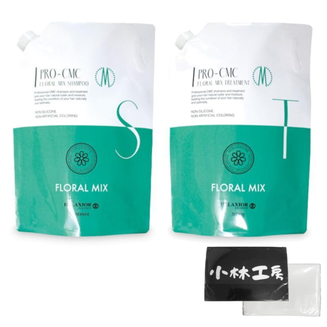 Deluxio Pro CMC Floral Mix Shampoo Treatment Set 3000ml Chiyoda Kagaku Pocket Tissue Set &
Deluxio Pro CMC Floral Mix Shampoo Treatment Set 3000ml Chiyoda Kagaku Pocket Tissue Set &